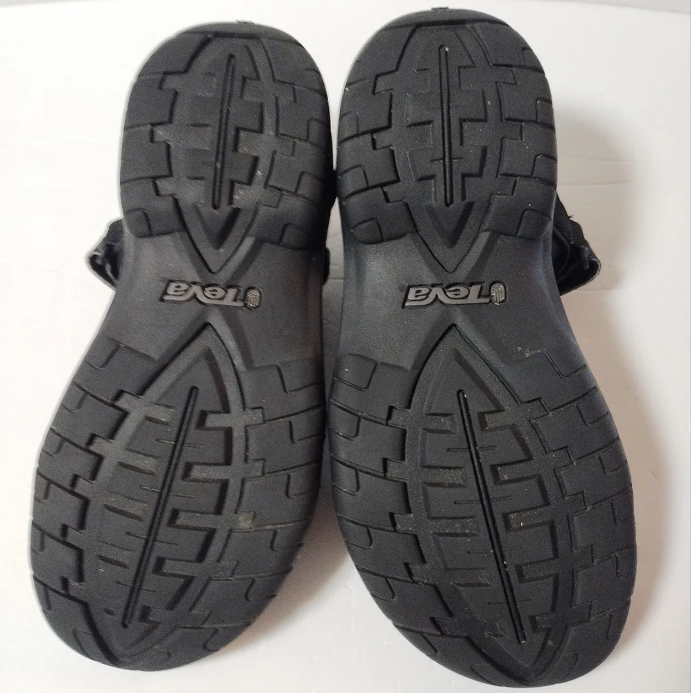 Teva Meacham Trail  Black Slingback Hiking Sandals Men’s Size 8